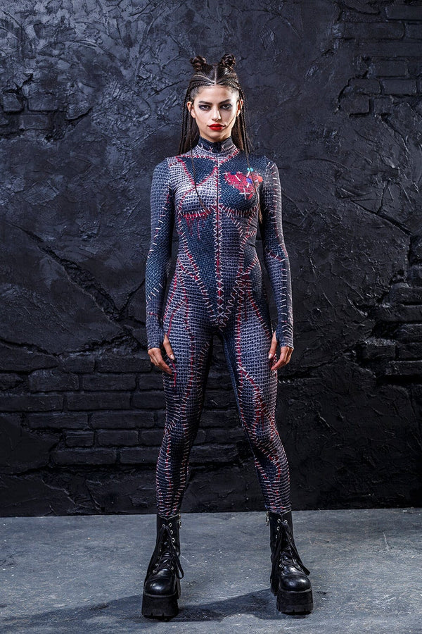 Dunkles Voodoo-Kostüm