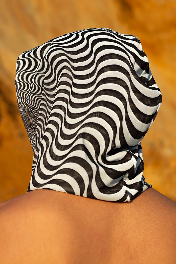 Holy Smoke Black Unisex doppelseitige Kapuze