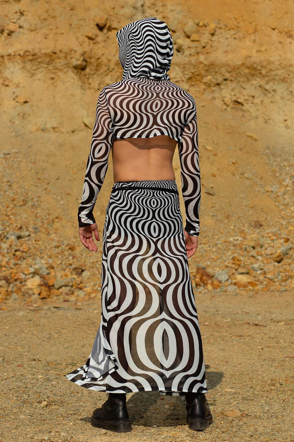 Holy Smoke Schwarzes Herren Kapuzenoberteil