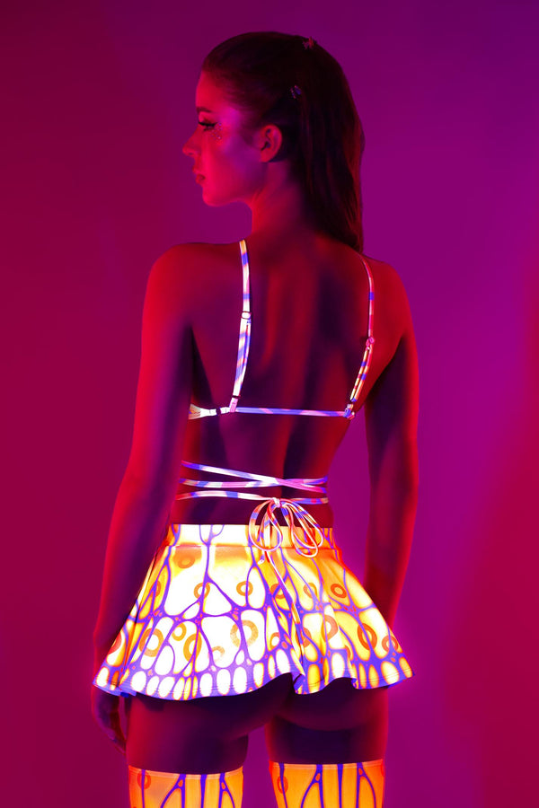 Fluttering Heights Wickel-Dreieck-Top