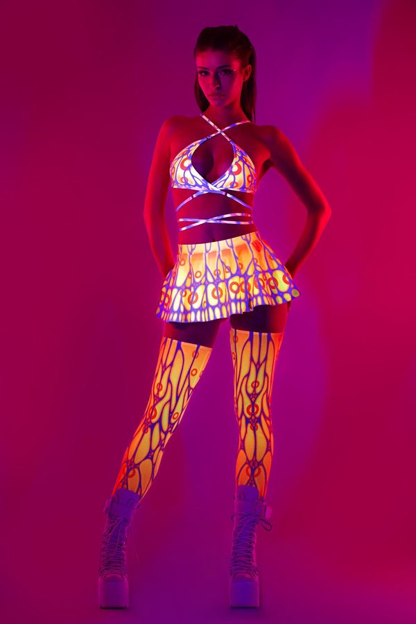 Fluttering Heights Wickel-Dreieck-Top