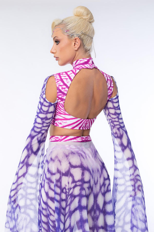 Orchidea Maxi-Ärmel-Top