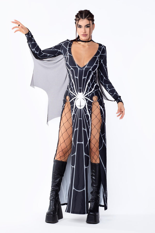 Mommy Long Legs Kleid mit hohem Schlitz