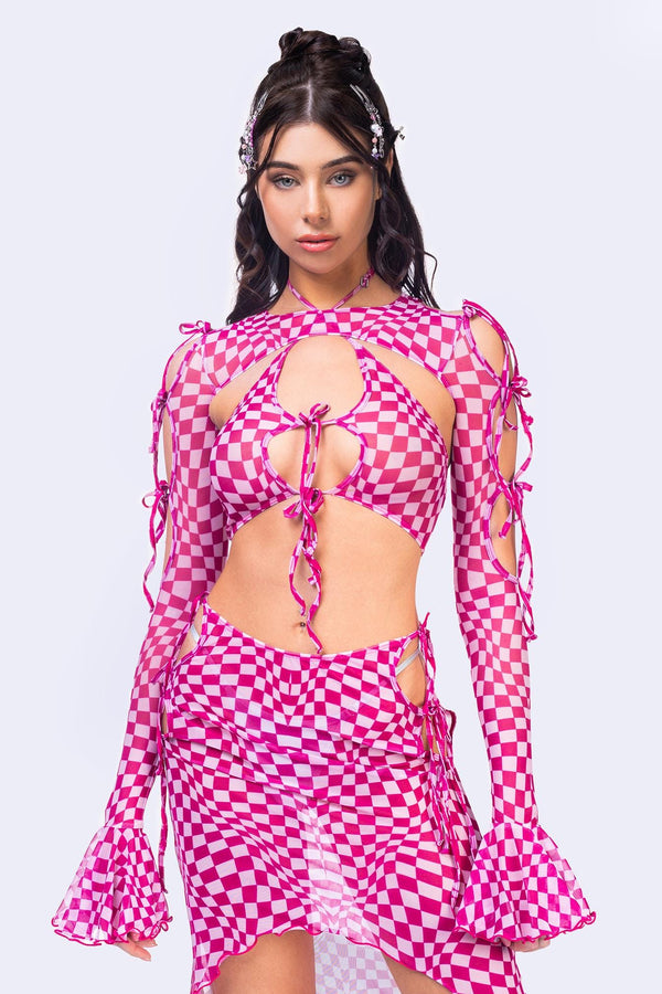 Ausgeliehenes Ribbon Skirt Set