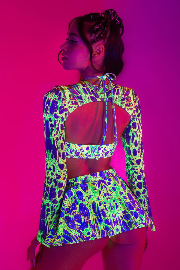 Verwirrendes 2-teiliges Neckholder-Top