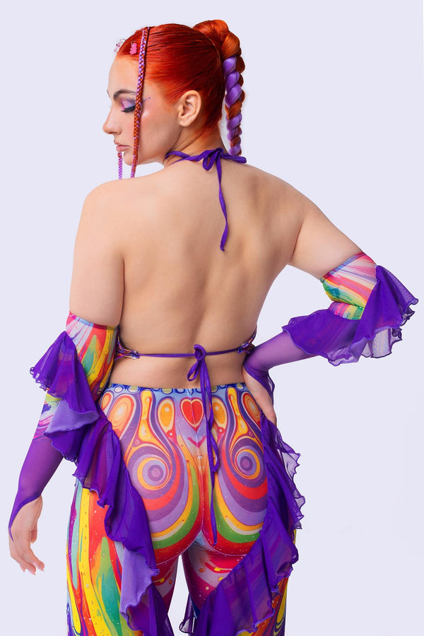 Carnivalе Halter Rüschentop