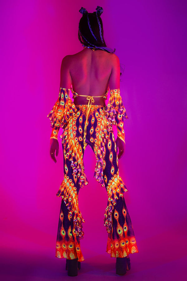 Third Eye Blind Halter Ruffled Set