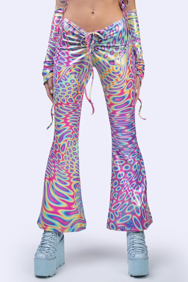 Soft Focus Flared Pants