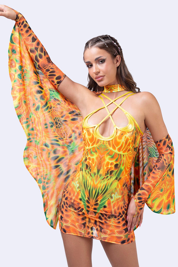 Ember Storm Criss Cross Dress