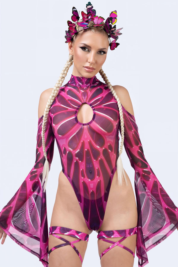 Bioflux Flared Sleeve Bodysuit