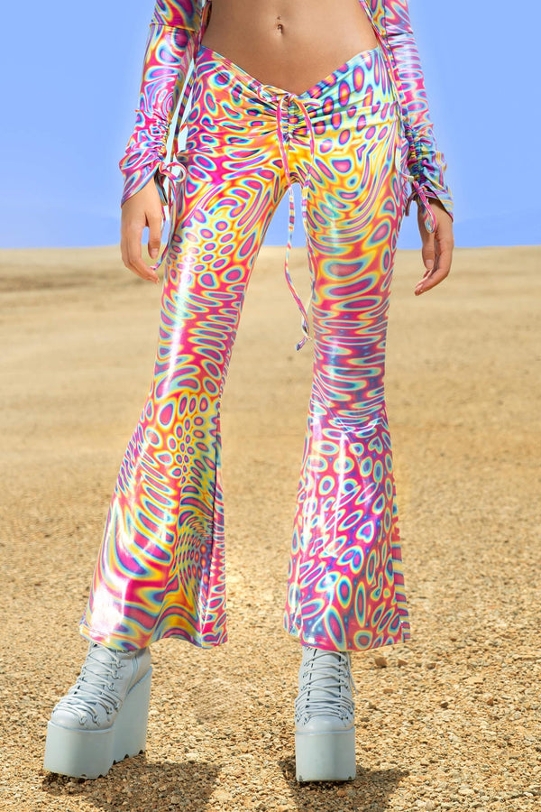 Soft Focus Flared Pants