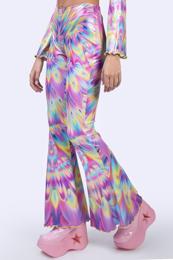 Out Of Line Bell Bottom Pants