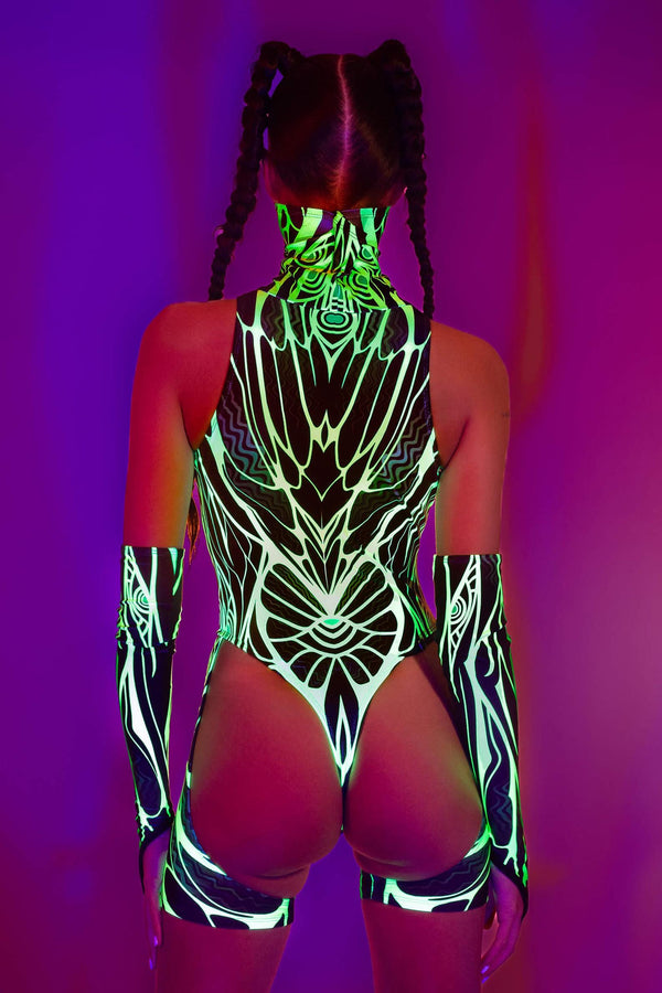 Glow Protocol Garter Bodysuit