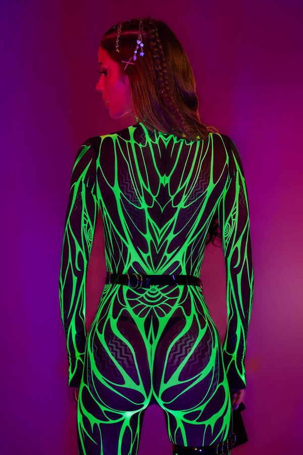 Glow Protocol Mesh Costume