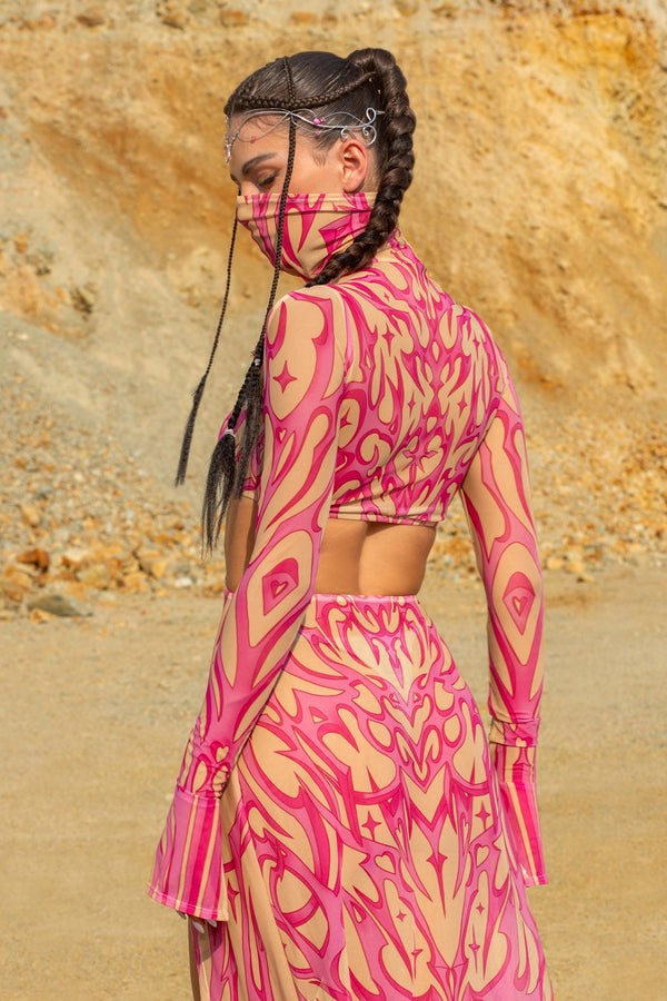 Nude Ashes Maxi Dress