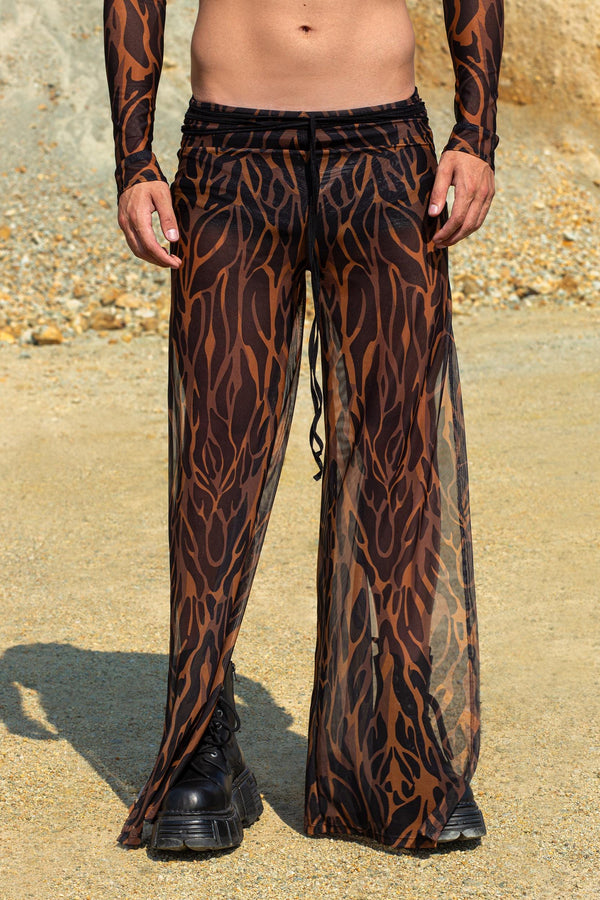 Animalistic Slit Pants