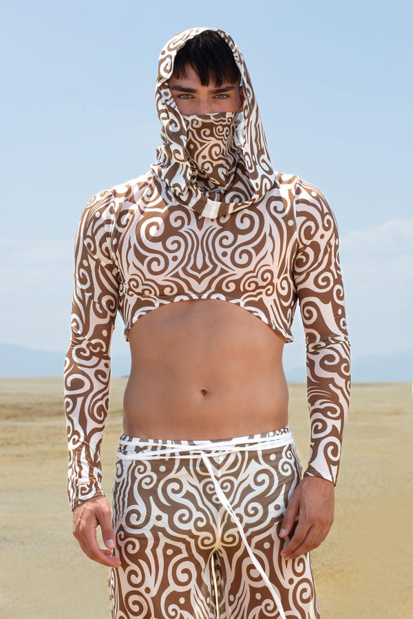 Kumo Pearl Male Hooded Top