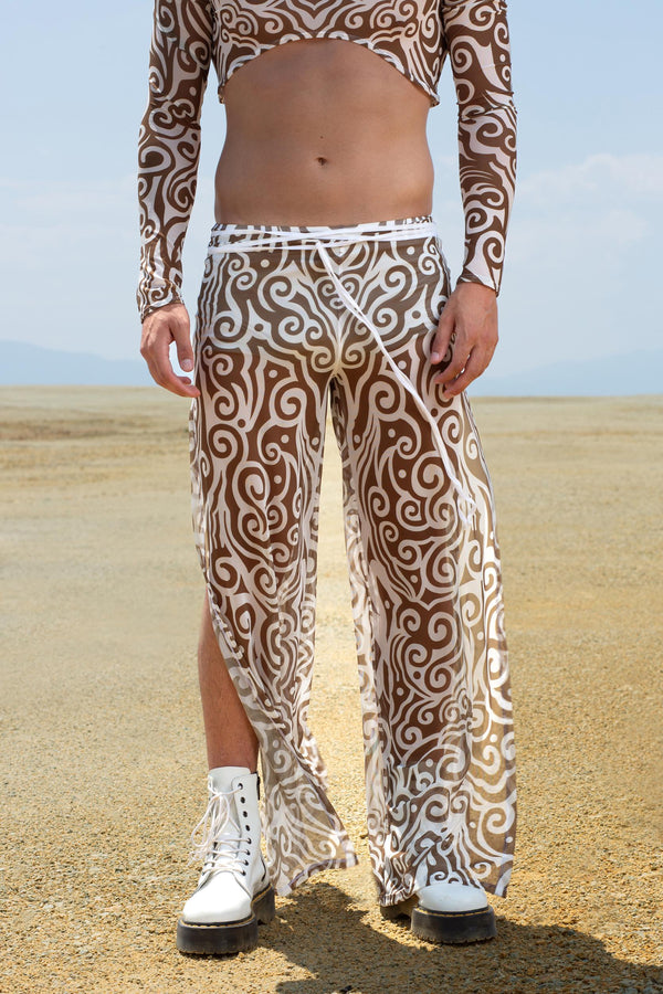 Kumo Pearl Slit Pants