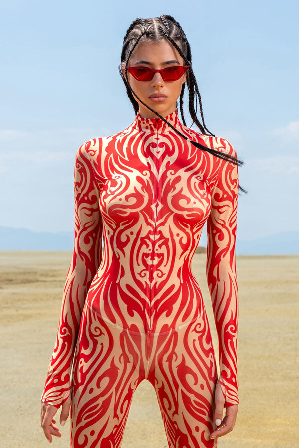 Fireborn Mesh Costume