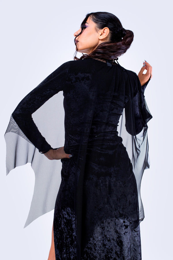 Hot Hex High Slit Dress