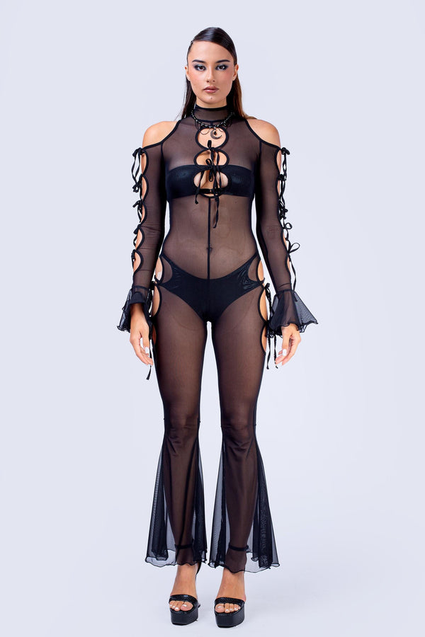 Witch Hunt Ribbon Jumpsuit