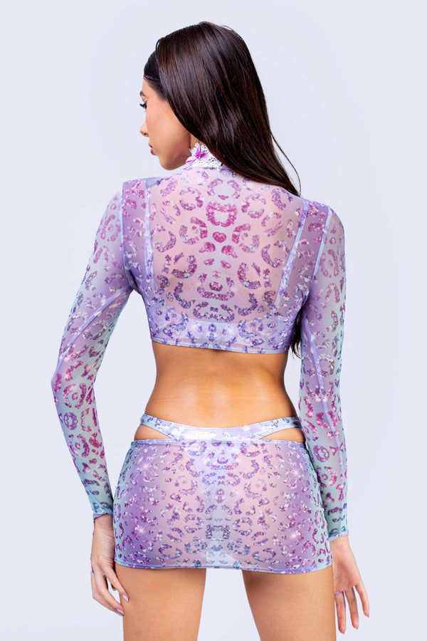 Fortune Hunter Layered Bikini Top