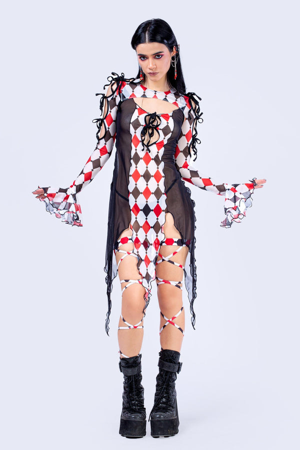 High Jinx 2-Piece Ribbon Dress