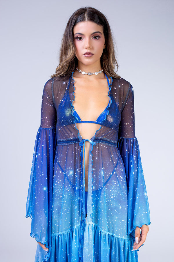 Celestial Sprite Unisex Mesh Duster
