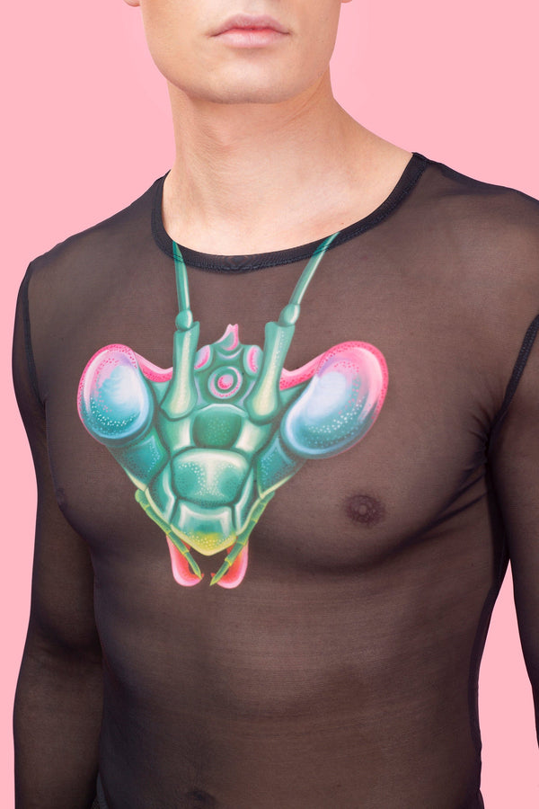 Inornata Herren Mesh Top