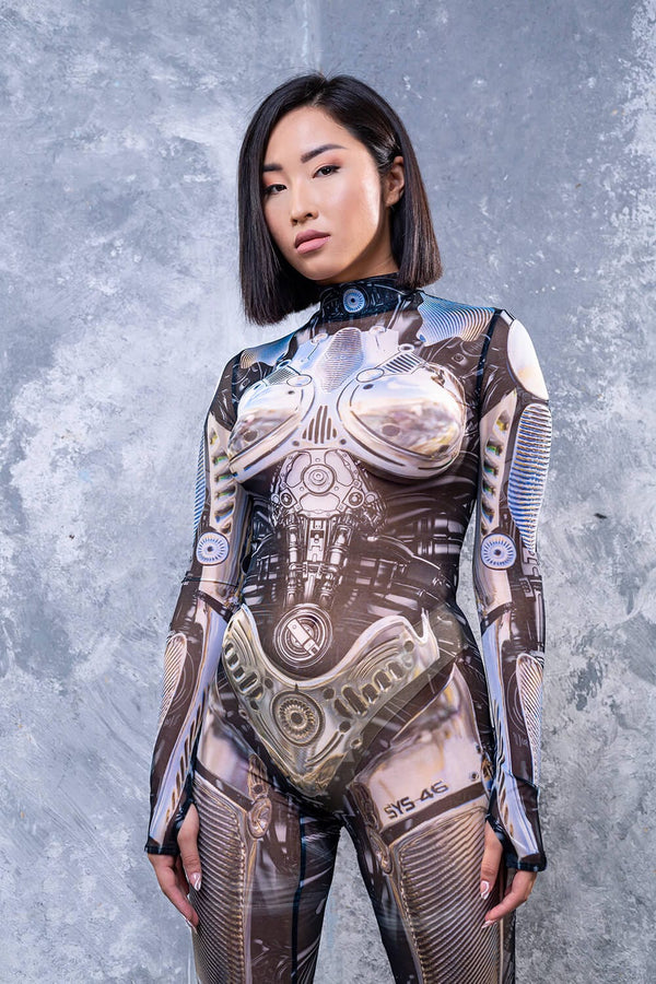 WarBot Mesh Komplettkostüm