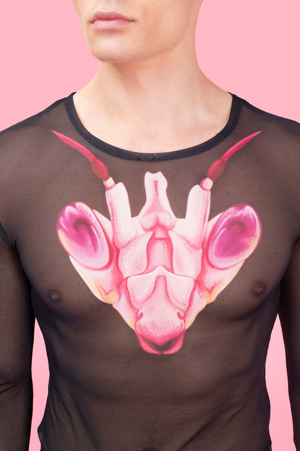 Hymenopus Herren Mesh-Top