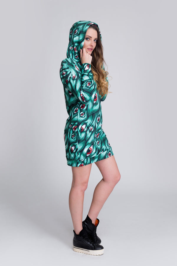 I See You Hoodie Grün