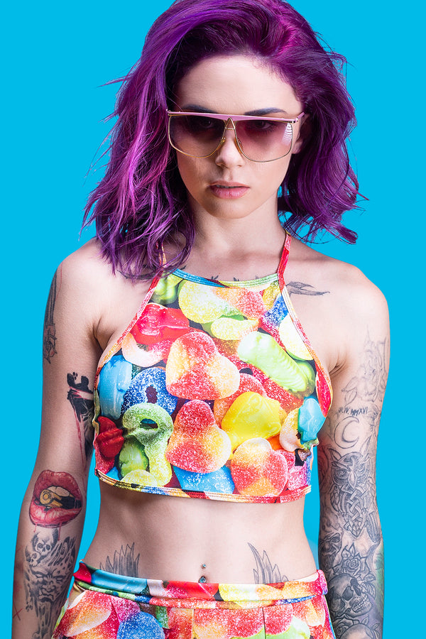 I Need Candy Crop Top