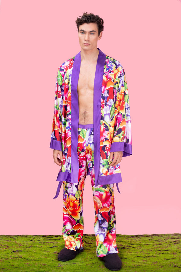 B Tasty Slippy PJ-Hosen-Set für Herren