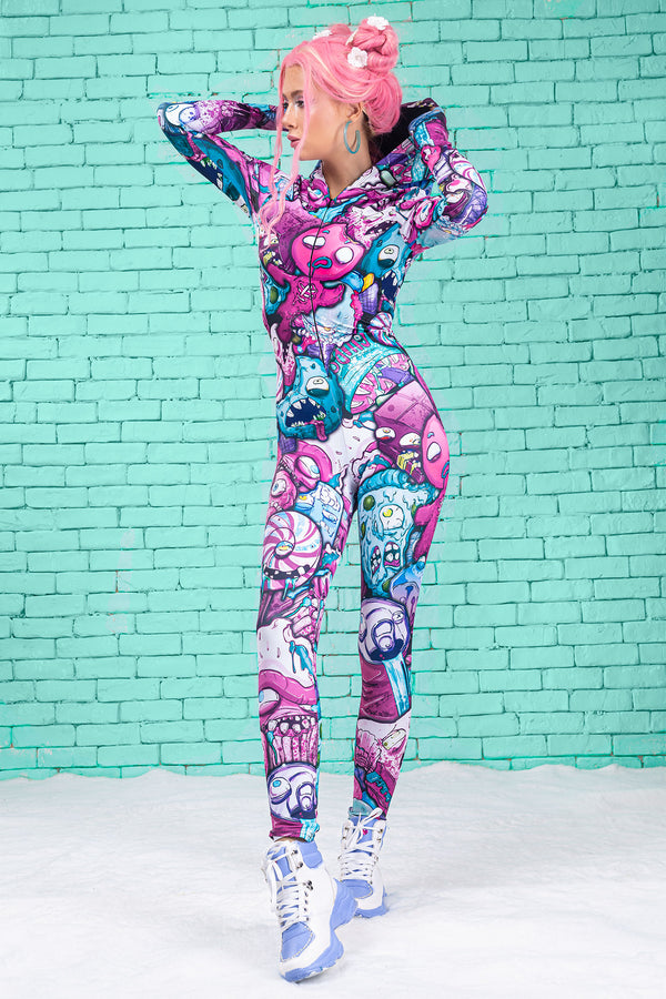 Junk Apocalypse Fit Einteiler (Frozen)