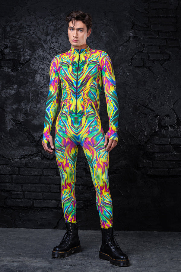 Melting Reality Herren-Kostüm