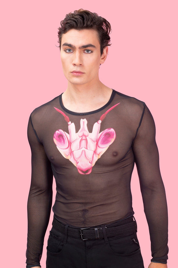 Hymenopus Herren Mesh-Top