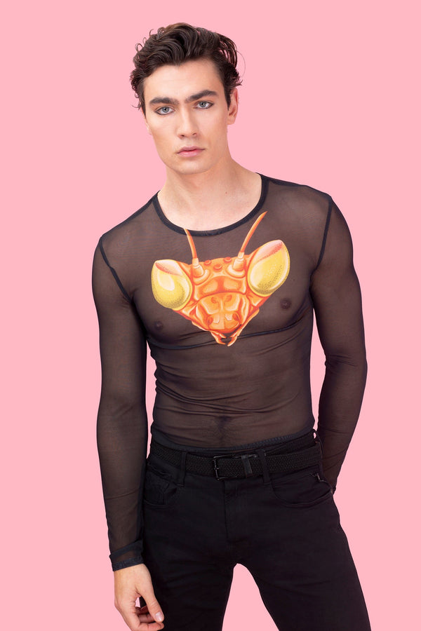 Tenodera Herren Mesh Top