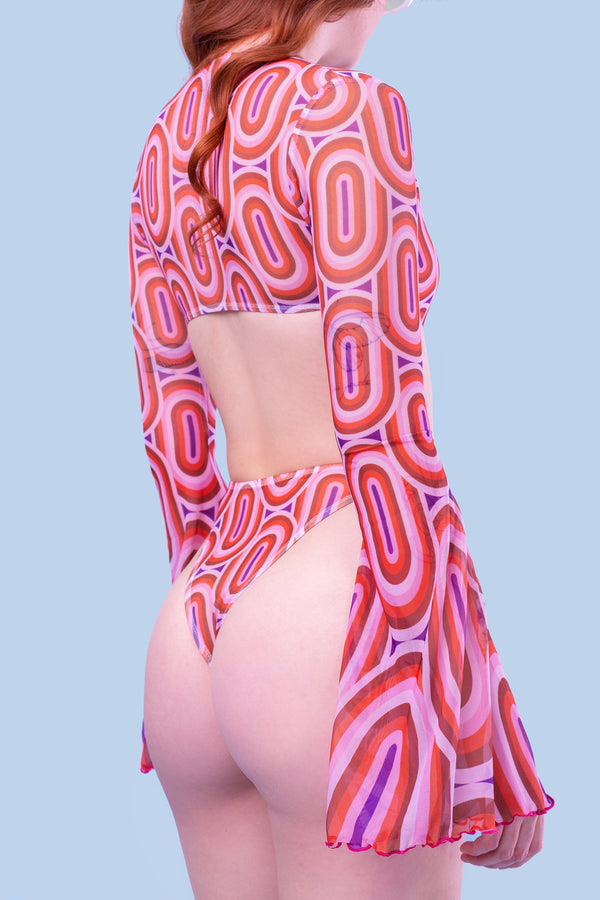 Pretty Odd Mesh Ring Bodysuit