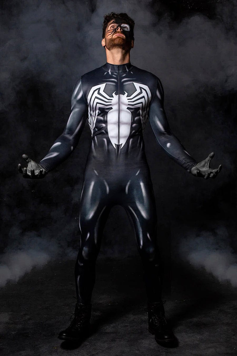 Spiderman Black Adult Mens Mascot Man Spider Carnival Spider Costume Black