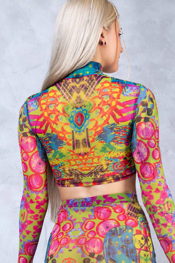 Oasis Mesh Rave Rock Set