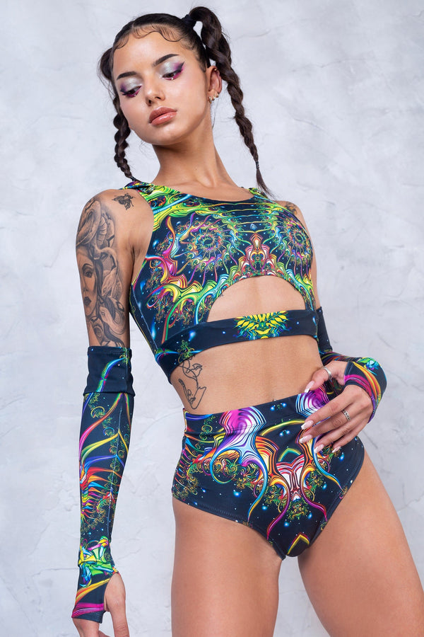 Synergy Long Belt Kapuzenoberteil