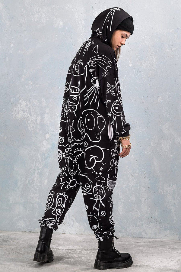 Hässlicher dunkler Onesie