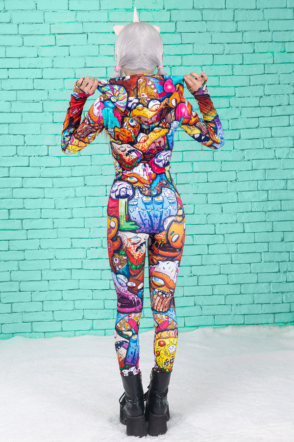 Junk Apocalypse Fit Einteiler