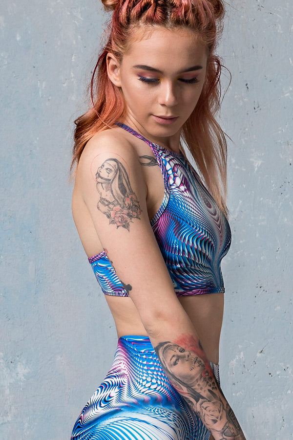 Mobius Trip Crop Top