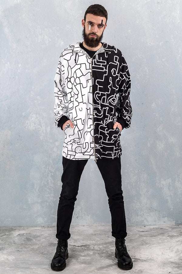 Halfies Herren Zippy Hoodie