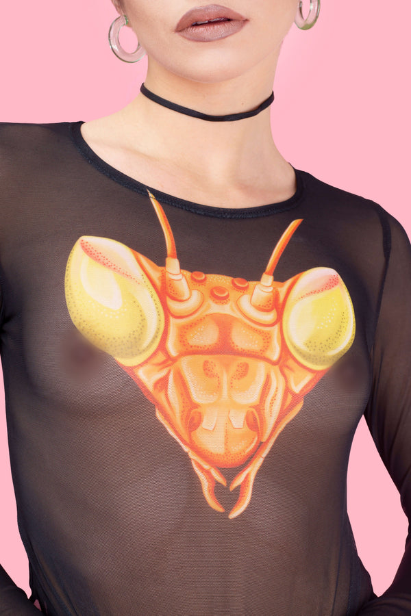 Tenodera Mesh-Oberteil