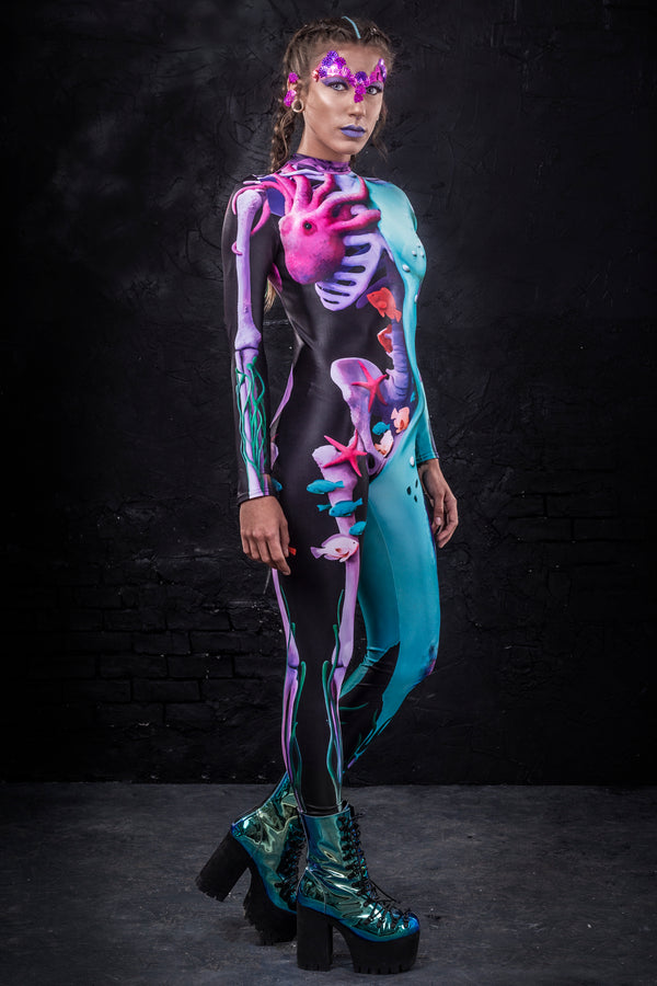 Meerjungfrau-Kostüm des Seeungeheuers