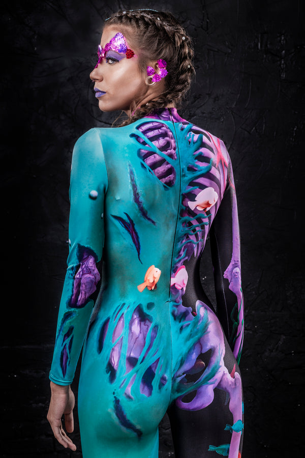 Meerjungfrau-Kostüm des Seeungeheuers