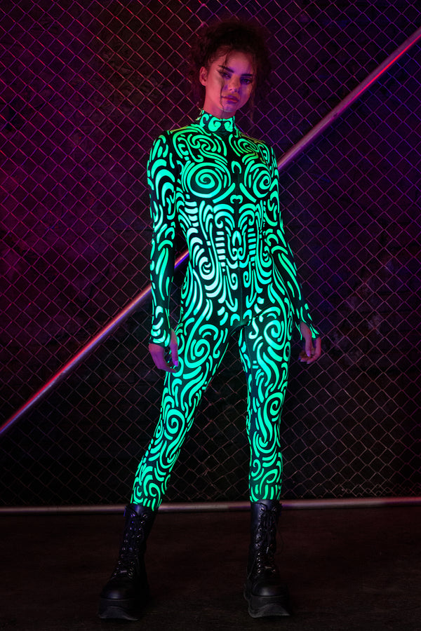 Einheimisches grünes Kostüm